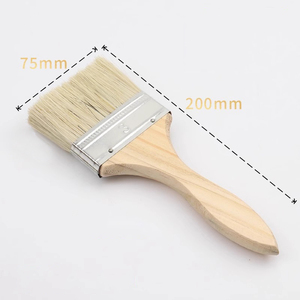 Hot Bán Gỗ Xử Lý Pig Tóc Sơn Bàn Chải Kết Hợp Thiết Lập Cho Thực Phẩm Bàn Chải - Product Image 5