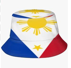 Philippines Flag Bucket Hat Fashion Sun Cap Packable Fisherman Hat for Women Men Summer Travel Hat