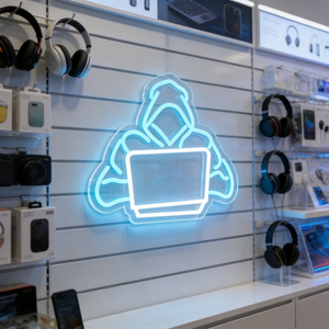 Letrero LED de Neón <span class=keywords><strong>con</strong></span> Temática de Hacker, Luz USB para Sala de <span class=keywords><strong>Juegos</strong></span>, Dormitorio, Cibercafé, Sala de Esports, Decoración de Pared para Hogar y Comercios - Product Image 4