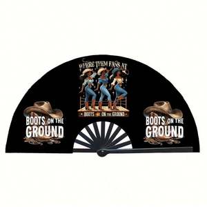 Abanico Plegable de Bambú Personalizado con Diseño Tallado, Portátil, para el Año Nuevo Chino, Regalo Empresarial - Product Image 2