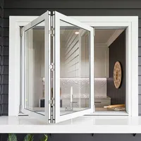 Fenêtre à battant horizontale en alliage d'aluminium moderne de haute qualité, design insonorisé et étanche