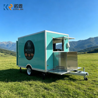 Carrito de Comida Callejera, Remolque de Cocina Móvil, Camión de Hot Dogs, Carrito de Hamburguesas, Totalmente Equipado, Carrito de Panadería, Camioneta de Café