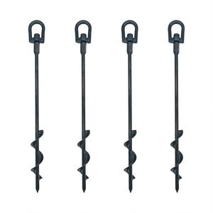 Heavy Duty Steel Auger Earth <strong>Anchors</strong> Camping Tent With Hex Head <strong>Trampoline</strong> Ground <strong>Anchors</strong> Stakes <strong>Kits</strong> - Product Image 5