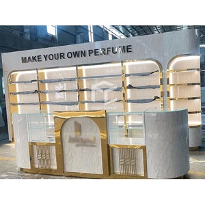 Decorazione moderna negozio di profumi mobili Custom negozi di profumi decorativi vetrina vetrina di profumi da parete - Product Image 1
