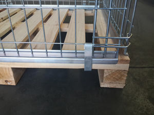 Conception détachable en acier résistante adaptée aux besoins du client de cage d'extension de <span class=keywords><strong>palette</strong></span> de norme européenne pour les palettes standard en bois - Product Image 4