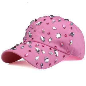 Cappellino da Baseball Strutturato da Donna con Strass e Borchie Multicolore - Product Image 5
