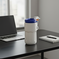 Mug de voyage en acier inoxydable de haute qualité 420 ml Deux styles (option d'affichage de la température) Isolation thermique de 6 à 12 heures Tasse isotherme