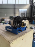Machine à sertir les tuyaux hydrauliques manuelle, pour le formage des extrémités en acier inoxydable/aluminium/plastique, force de 150T