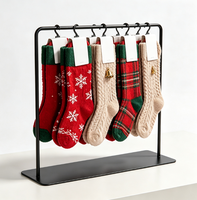 Présentoir de bureau à tige unique pour chaussettes, idéal pour la maison, les magasins et les salons d'artisanat – Présentoir portable pour chaussettes