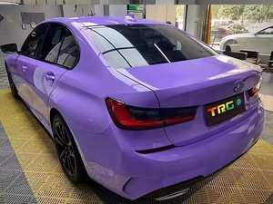 Film de protection de voiture en vinyle cristal violet lavande, autocollant de protection de voiture en vinyle cristal violet, décoloration sur le véhicule - Product Image 5