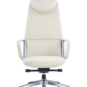 Chaise de bureau inclinable et pivotante, ergonomique en aluminium, commande manuelle - Product Image 1