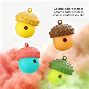 Jouet interactif <span class=keywords><strong>pour</strong></span> <span class=keywords><strong>chien</strong></span> en caoutchouc durable et non toxique, distributeur de friandises, puzzle à mâcher <span class=keywords><strong>pour</strong></span> nettoyage des dents et alimentation lente - Product Image 6