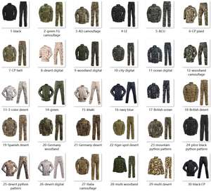 เสื้อแจ็กเก็ตและ<span class=keywords><strong>กางเกง</strong></span>สำหรับล่าสัตว์<span class=keywords><strong>ผ้า</strong></span>โพลีเอสเตอร์/ <span class=keywords><strong>ผ้า</strong></span>ฝ้ายระบายอากาศลายพรางสำหรับใส่กลางแจ้ง - Product Image 5