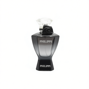 Botella de Vidrio para Perfume Philippi, Grabada con Tapón, Compatible con Difusor de Varillas para Fragancias - Product Image 1