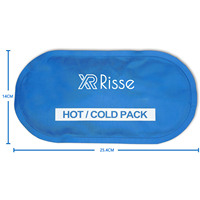 Packs de gel réutilisables chauds et froids personnalisés bleus certifiés CE pour la rééducation des blessures et les fournitures de thérapie par compresse froide