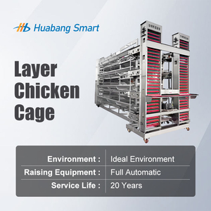 Sistema automático de jaula de batería de pollo de capa para granja avícola galvanizada en caliente OEM con sistema de control de temperatura alimentación potable - Product Image 2