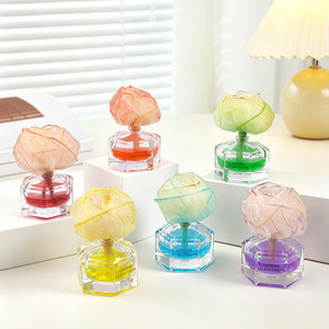 Cam Çubuklu Oda Kokusu Çiçek Kokulu Aroma Difüzörü Yağ Hava Tazeleyici Seti Hediyelik Eşya Dükkanı Düğün Ev Dekorasyonu Yaşam Tarzı Markası - Product Image 5