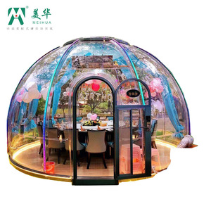 Casa Burbuja Meihua, Domo Iglú Semiesférico, Anti-UV, Policarbonato, Restaurante, Cafetería al Aire Libre - Product Image 4