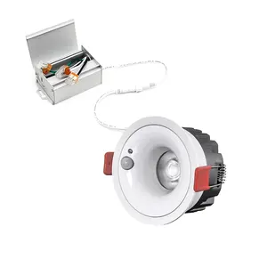 Miglior prezzo PIR Motion Sensor LED Downlight 9W Round incasso a infrarossi LED Sensor Downlight