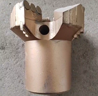 Foret de forage de puits d'eau en carbure de tungstène renforcé de diamant, soudé au laser, tailles personnalisées, pour l'extraction de roches