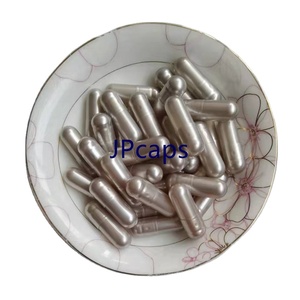 Özel metalik inci renk boş jelatin kapsül boyutu 00 0 boş kapsül kabuk - Product Image 4