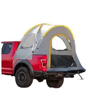 折りたたみ式ピックアップトラックベッドテント2層折りたたみ式ベッドカーテントファッション防水カーキャンプテント