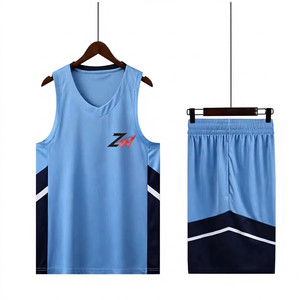 ชุดยูนิฟอร์มบาสเก็ตบอลแบบกำหนดเอง เสื้อเจอร์ซีย์แบบซับลิเมชั่น กางเกงขาสั้น ชุดทีม โรงงาน OEM ขายส่ง ผู้ผลิตชุดกีฬา - Product Image 5
