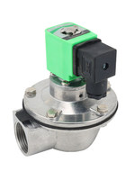Vanne à impulsion électromagnétique à angle droit DMF 25 Premium, électrovanne à diaphragme 24V 220V pour équipement de filtration de sacs à poussière de type Baghouse