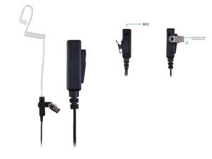 Impres Chip HeadphoneTwo Way Radio Audio Auricular Clear Acoustic Tube Auricular Walkie Talkie Auriculares para Moto R7 MXP600 - Product Image 2