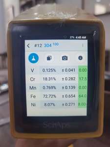 Analyseur de spectromètre Xrf portable SciAps X-50 testeur de métaux Xrf analyseur d'alliage/analyseur de métaux xrf/analyseur de spectre xrf - Product Image 4