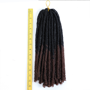 Paquete personalizado 100% sintético <span class=keywords><strong>Kanekalon</strong></span> fibra <span class=keywords><strong>pelo</strong></span> Nina ébano de terror cerraduras - Product Image 5