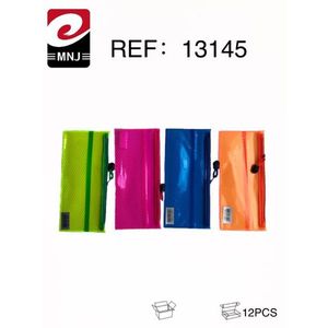 Fluorescent Document Bag 12Pcs Ref 13145 Mnj - Product Image 3