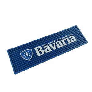 Printed Silicone PVC Pub Mat Rubber Beer Spill Pad Bar Runner Drip Tray Non Slip Service Mat <b>Table</b> Pad Coaster Placemat - Product Image 4