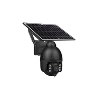 1080p mini cámara PTZ energía solar al aire libre inalámbrico 3G 4G tarjeta SIM cámara IP Cámara Solar 4g/