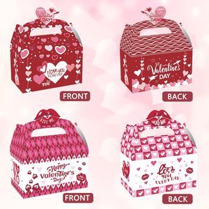 12 Cajas de Papel para Dulces con Diseño de Labios y la Frase '<span class=keywords><strong>Kissme</strong></span>' para el Día de San Valentín, Cajas de Regalo para Fiestas - Product Image 3