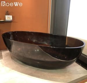 <span class=keywords><strong>Baignoire</strong></span> en résine de couleur ambre de 180cm, baignoires autonomes, <span class=keywords><strong>baignoire</strong></span> cristalline, <span class=keywords><strong>douche</strong></span> de <span class=keywords><strong>baignoire</strong></span> ovale autoportante transparente - Product Image 3