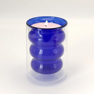 Bocaux à bougies en verre à double paroi en borosilicate de haute qualité, décoratifs et colorés, 8 oz (240 ml), vente en gros sur mesure - Product Image 2