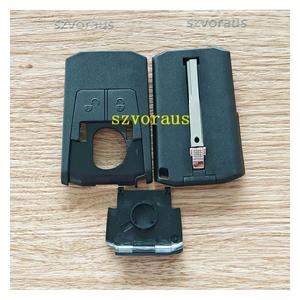 Cubierta de llave de coche de alta calidad para Mercedes <span class=keywords><strong>2</strong></span> botones con llave de emergencia sin logotipo funda de llavero de coche Svoraus al por mayor - Product Image 5