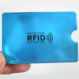 CR80 <span class=keywords><strong>RFID</strong></span> NFCカードブロッカーホルダープロテクターアンチスキミング - Product Image 2