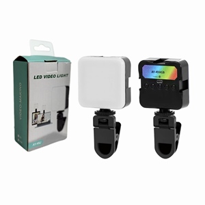 Luz <span class=keywords><strong>de</strong></span> videoconferencia portátil HD con RGB Mini LED Ideal para cámaras <span class=keywords><strong>de</strong></span> teléfono y Vlogging - Product Image 1
