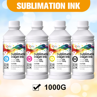 Encre de sublimation Baiyin de haute qualité, sûre et écologique, 1000 ml, certifiée CE, multicolore, pour presse à chaud à plat
