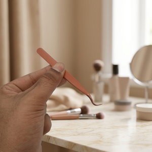 Pinzas Profesionales de Precisión para Pestañas de Acero Inoxidable con Punta Suave para Salones de Belleza y Bares de Pestañas - Product Image 3