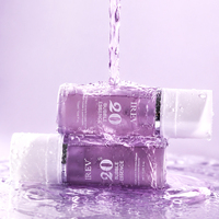 Booster de bulles liposomales personnalisé aux peptides, Essence mousse micro-bulles pour l'élasticité et le repulpage, Hydratation et préparation de la peau