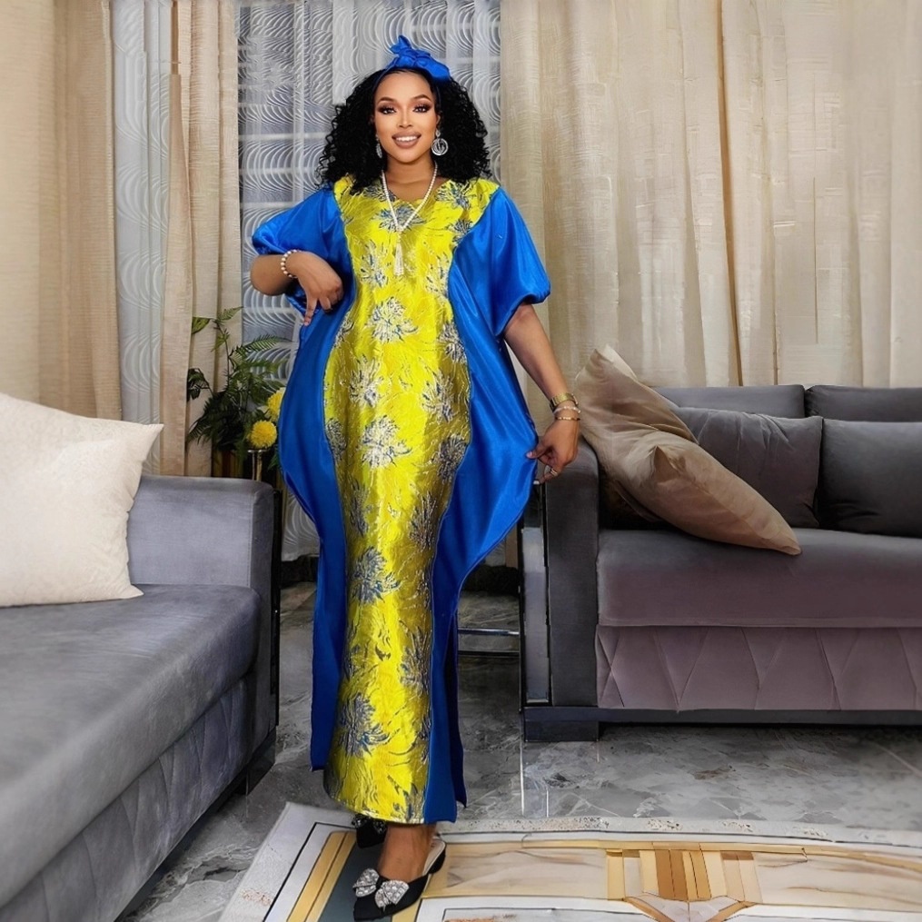 green emerald velvet dress Clara Ankara Maxi Dress