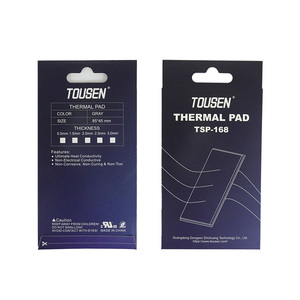 Almohadilla térmica lista para enviar 13W/mK 85x45x1mm Almohadilla de enfriamiento de silicona Resistencia al calor no conductora Relleno de huecos Extreme Odyssey - Product Image 1