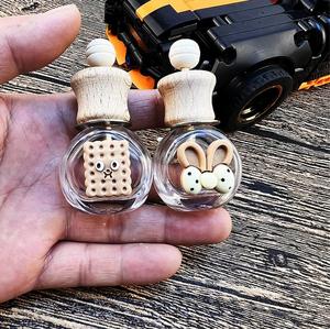 Botol parfum penyegar udara mobil, botol parfum kaca kosong tahan Air dengan klip Botella De Difusor - Product Image 5