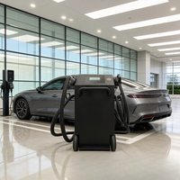 Nueva Estación de Carga Comercial para Vehículos Eléctricos 40-80kW CCS2 Gun OCPP 1.6J con Clasificación IP54, Solución de Estacionamiento para Flotas Relocalizable Jinghu TA-DC-TC-B