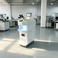 Machine de soudage au laser YAG portable facile à utiliser, petite taille, pour la connexion et la réparation de chaînes en or