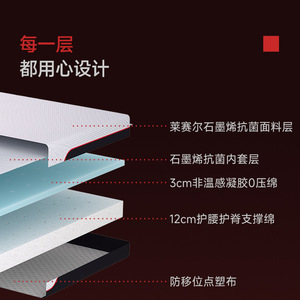 Simmons Legend No. 7 <b>Memory</b> <b>Foam</b> Mattress 250mm Medium Firm Orthopedic Support Home Use Contemporary Design - Product Image 5