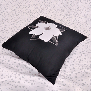 <strong>Luxury</strong> Printed <strong>Black</strong> Floral 10PCS <strong>Bedding</strong> <strong>Set</strong> 75gsm Microfiber Polyester Comforter <strong>Set</strong> - Product Image 5